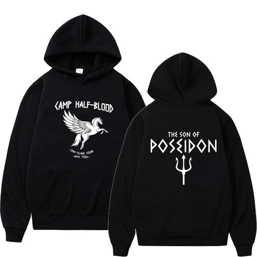 Camp Half Blood Double Sided Graphic Hoodie Unisex Fashion