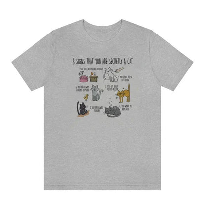 Cute Cartoon Cat Printing T-Shirts For Women Loose Short
