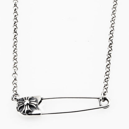 Chrome Hearts Necklace Vintage Cross Pin Necklace Men's and Women's