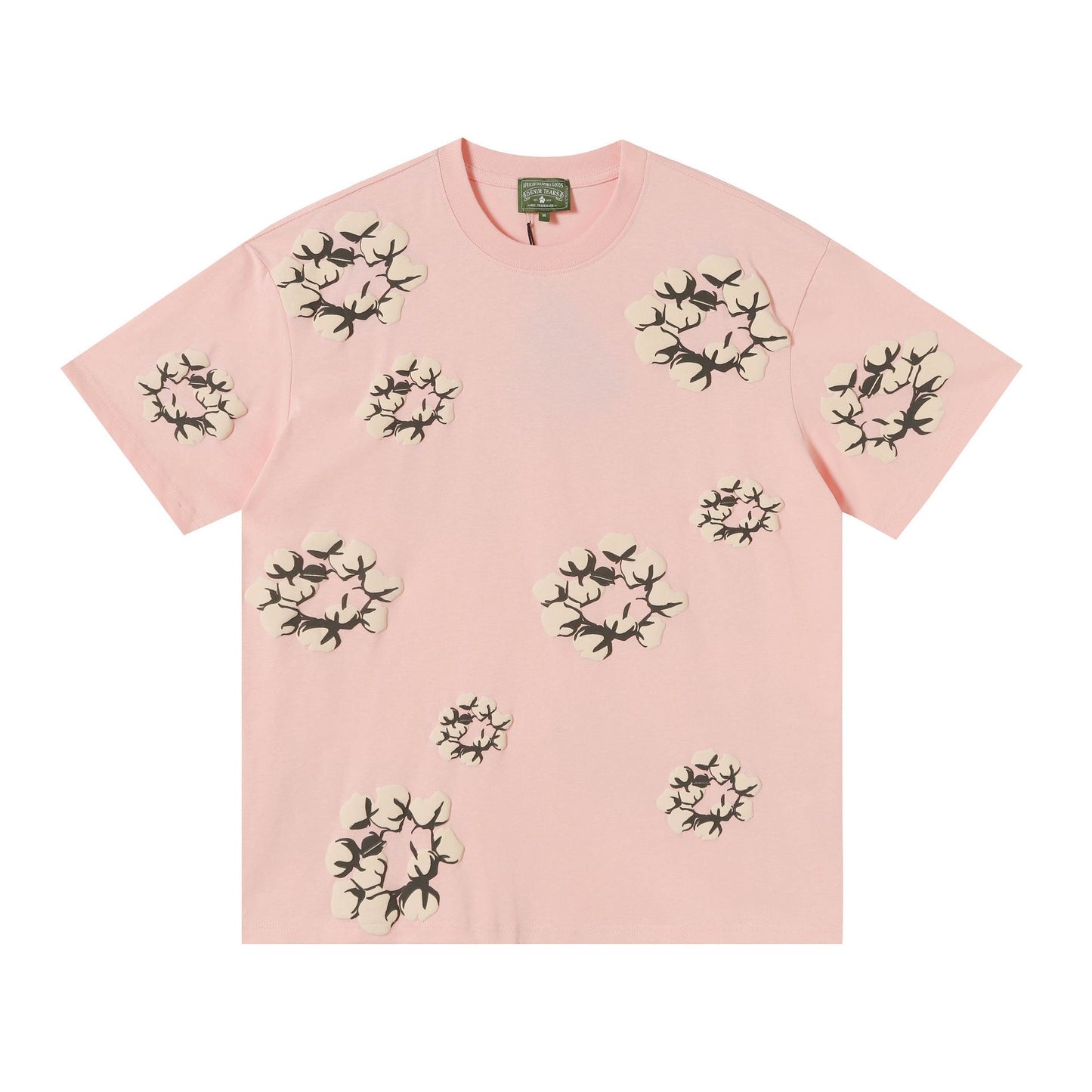 Denim Tears Shirt/Shorts (purchased Separately) Foam Print Short Sleeve T-Shirt