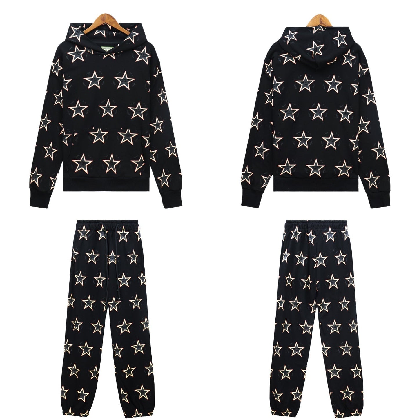 Denim Tears Men's Outfit: Hoodie/Pants (Separate Purchase Options)