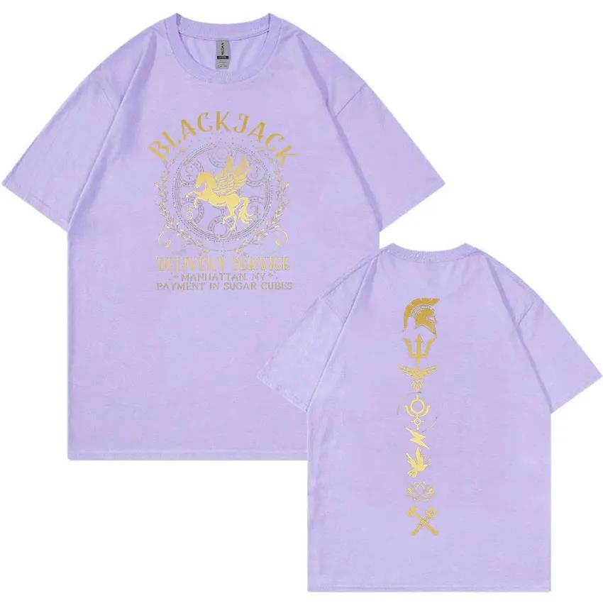 Camp Half Blood Percy Jackson T Shirts Man Women Retro Fashion