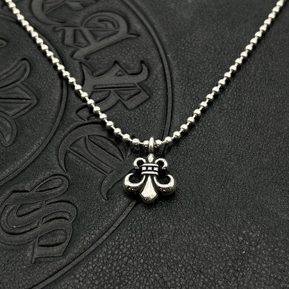 Chrome Hearts Necklace Vintage Scout Flower Necklace Iris Fall Winter