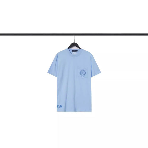CHH Chrome Heart T Shirts Chrome Hearts Sanskrit Horseshoe Pattern Short Sleeve T-Shirt