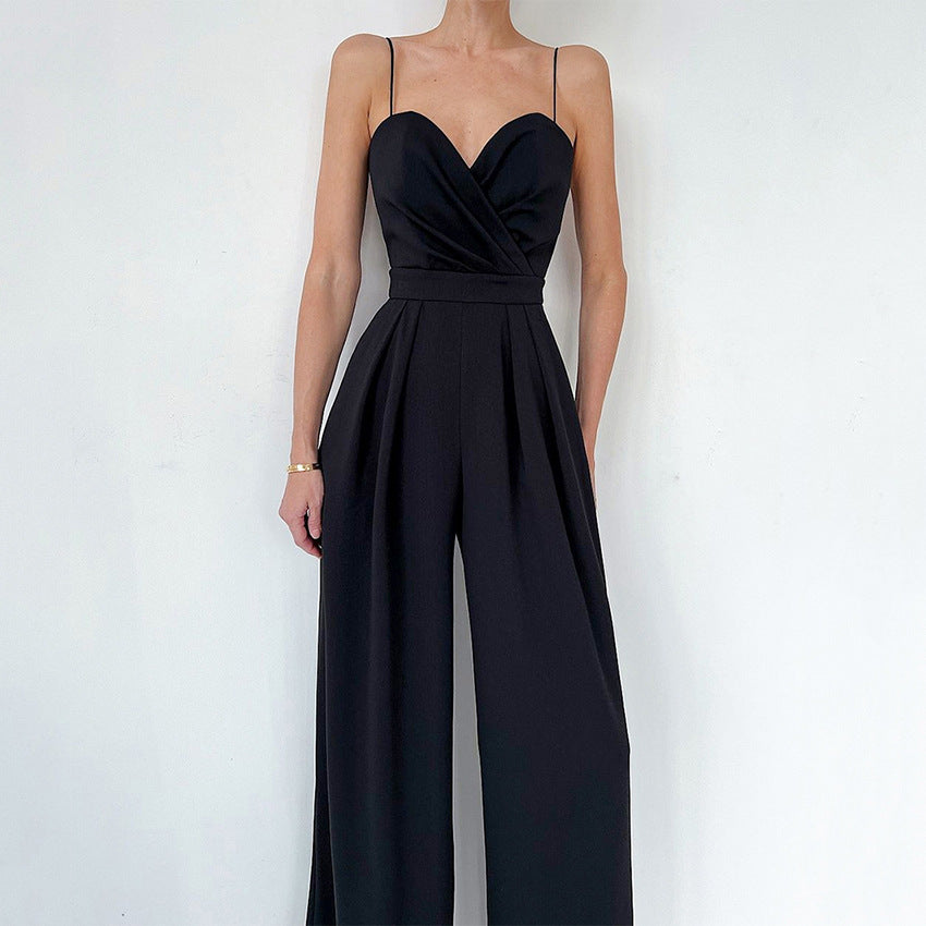 Corset Dress Summer Sling Jumpsuit Loose Sleeveless Jumpsuit