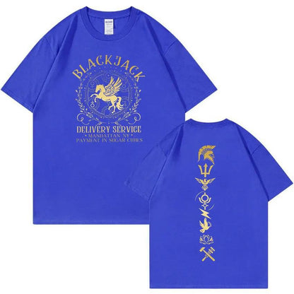 Camp Half Blood Percy Jackson T Shirts Man Women Retro Fashion
