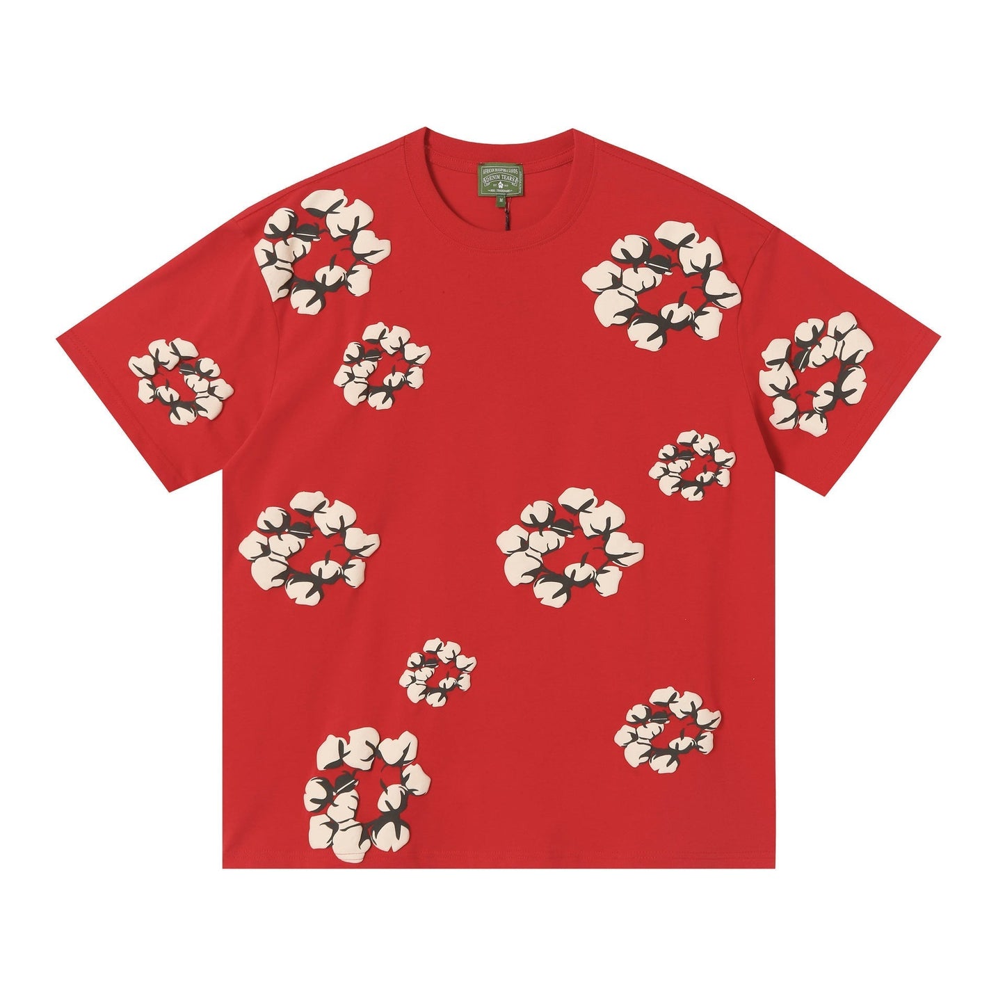 Denim Tears Shirt/Shorts (purchased Separately) Foam Print Short Sleeve T-Shirt