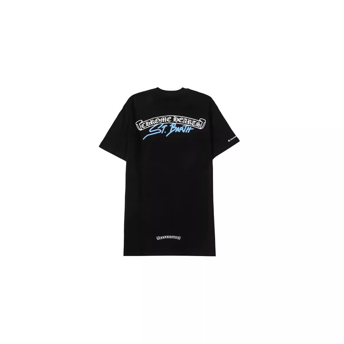 CHH Chrome Heart T Shirts Chrome Hearts Text Cross Sanskrit Short Sleeves