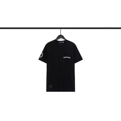 CHH Chrome Heart T Shirts T-Shirt Crossshaft Cotton Crew Neck Short Sleeve