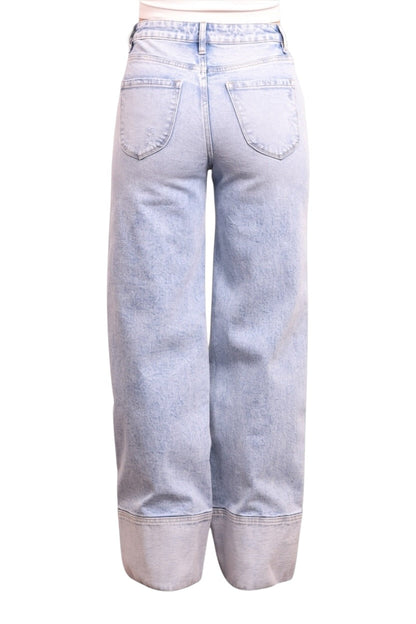 The Kallie High-Rise Tummy Control Wide Leg Denim - Three Inseams