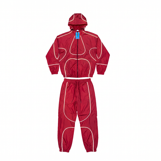 Reflective Windbreaker Sets Red