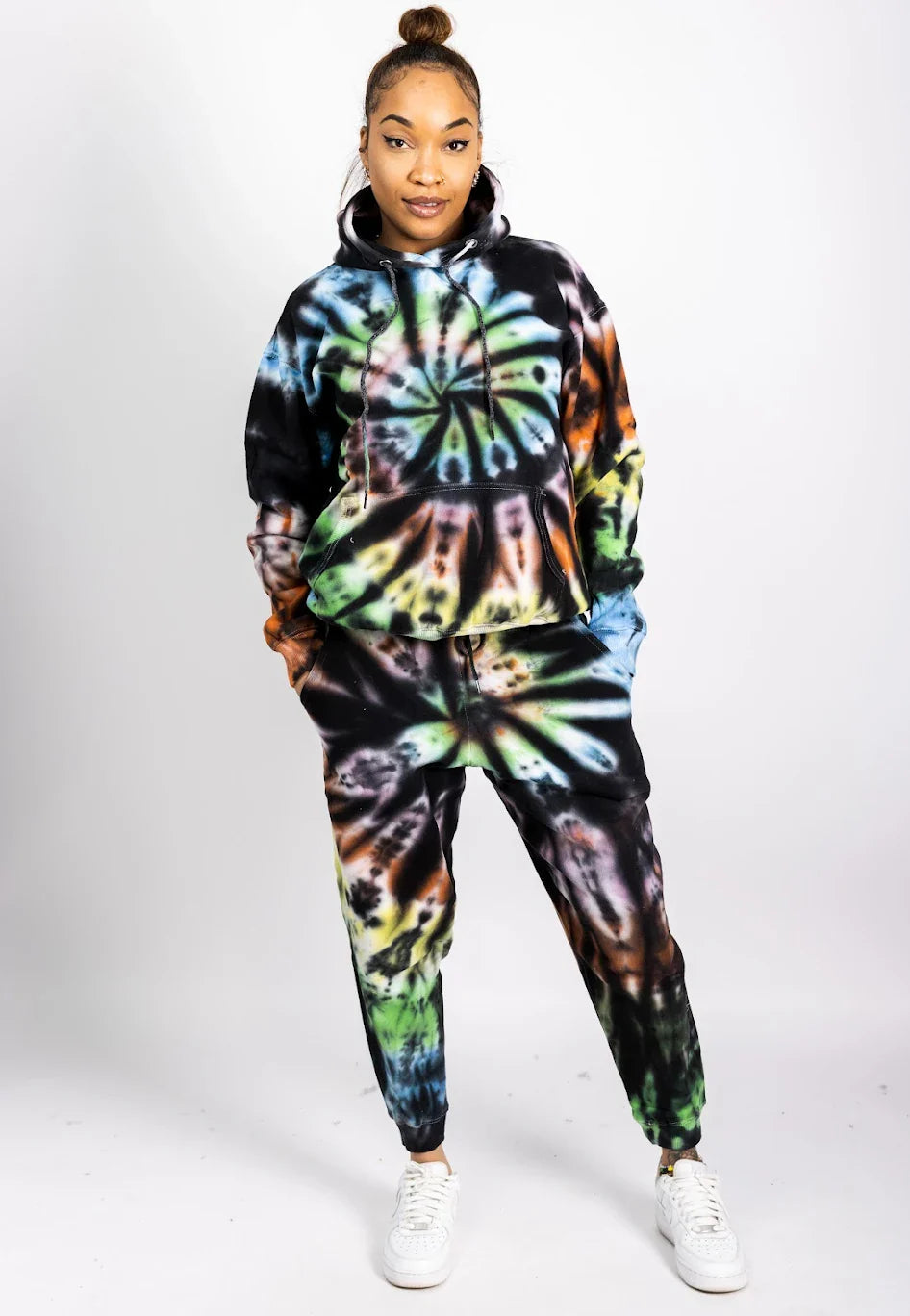 Dark Rainbow Tie Dye Sets