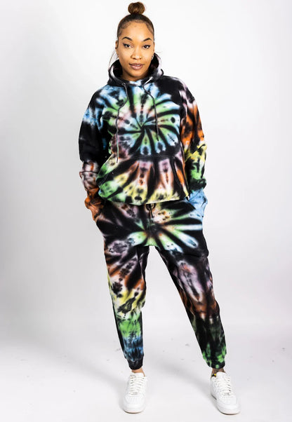 Dark Rainbow Tie Dye Sets