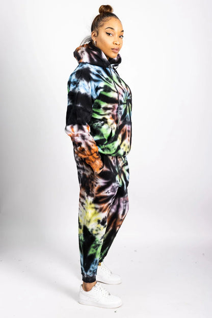 Dark Rainbow Tie Dye Sets
