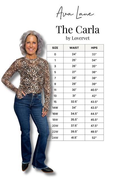 The Carla High-Rise Bootcut Denim