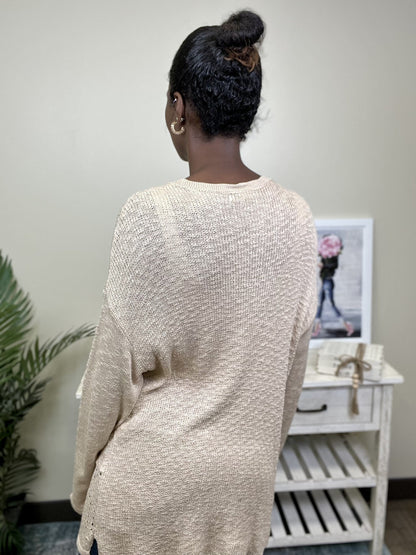 Comfortably Cute Women's Crew Neck Sweater