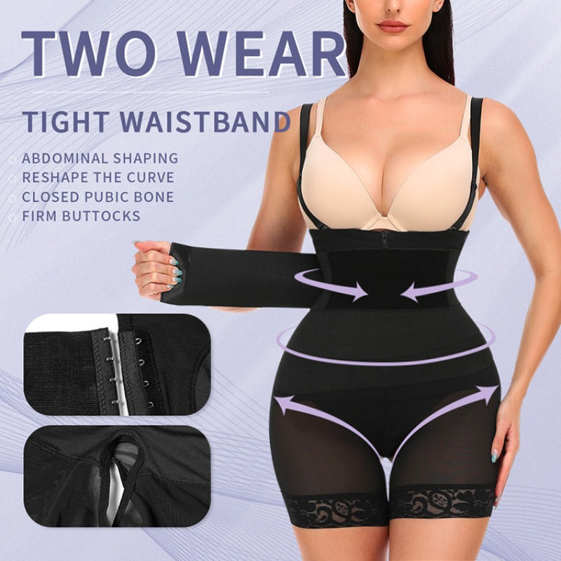 Butt lifter panty crotchless tummy control butt lift