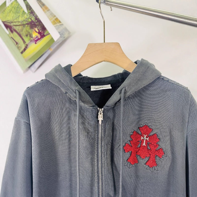CHH Chrome Hearts Hoodie Fall/Winter Zip Sweater
