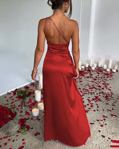 Corset Dress Autumn and Winter Sleeveless Sling Bridesmaid Dress Backless Slim Fit Sheath