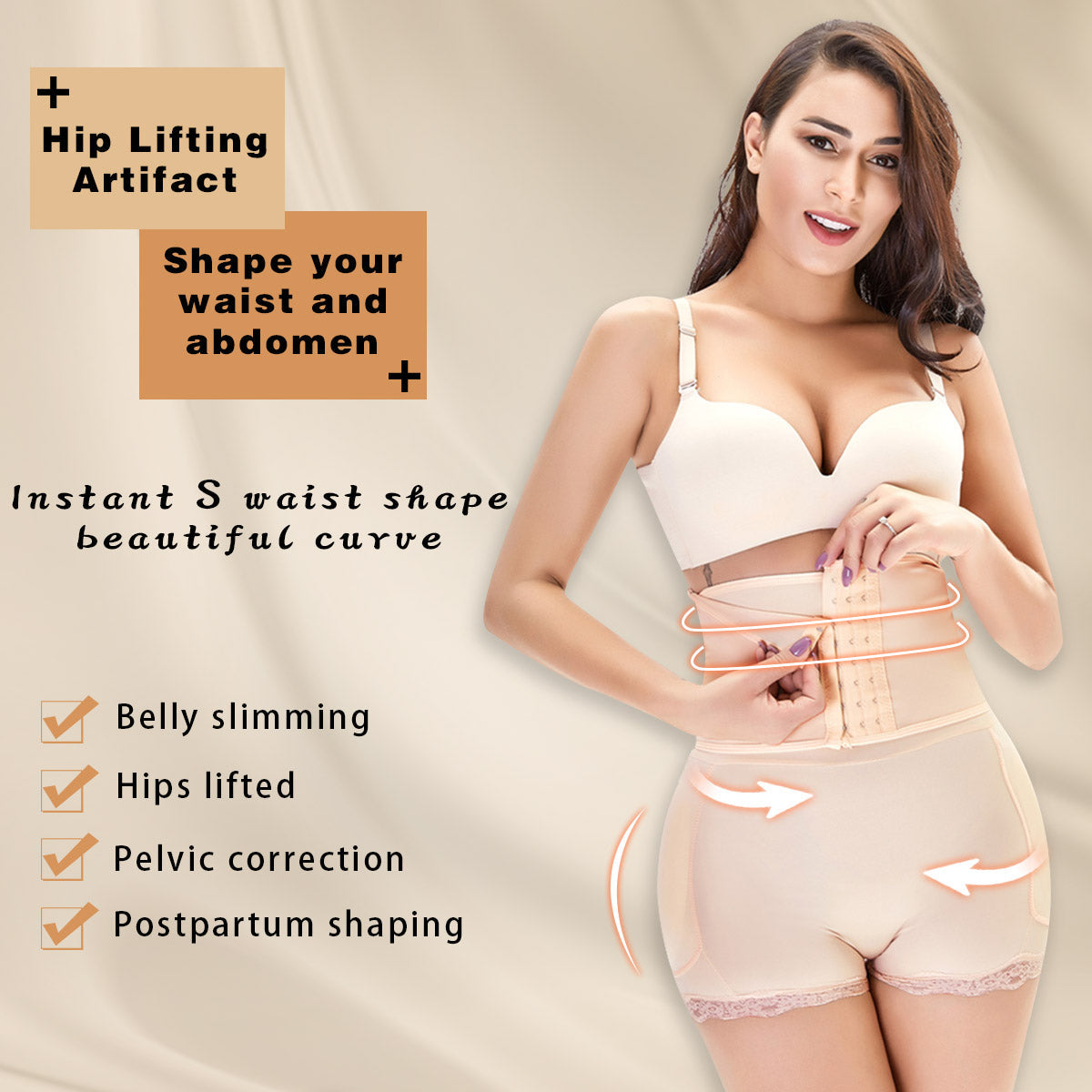 Body Shaper Tummy Control Bodysuit Butt Lifter Trainer