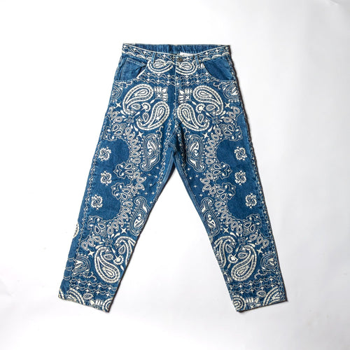 Bandana Print Size 32 Jeans