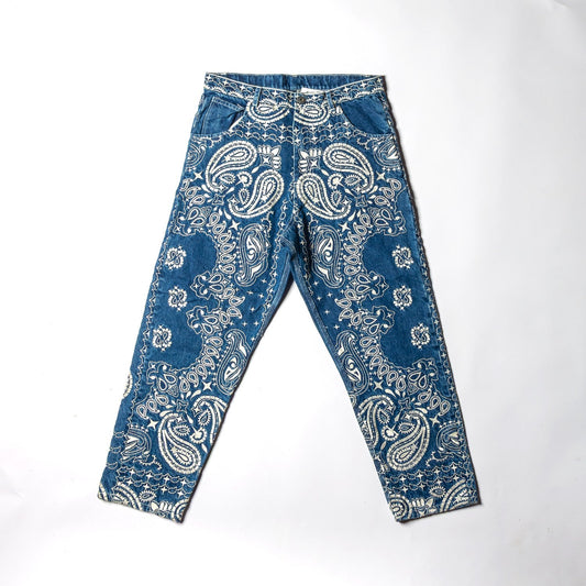 Bandana Print Size 32 Jeans