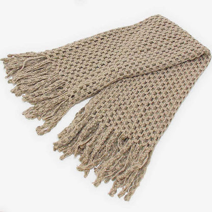 Mini Tube Fringe Scarf