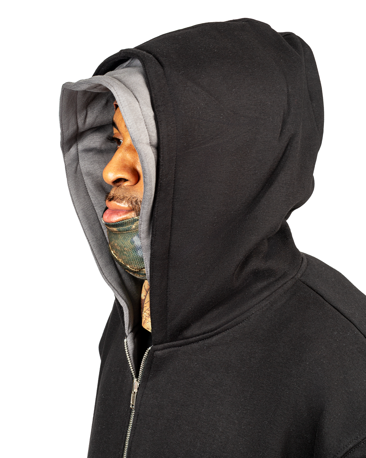 Double Hood Reversible Hoodies