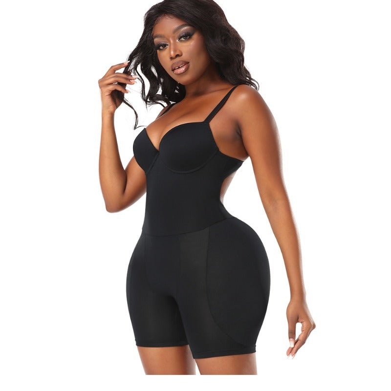 Butt lifter padded shapewear tummy control camisole