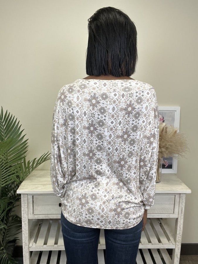 Hot Mama Women's Tunic Long Sleeve Top