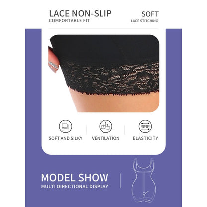 Butt lifter panty body shaping open crotch shapewear