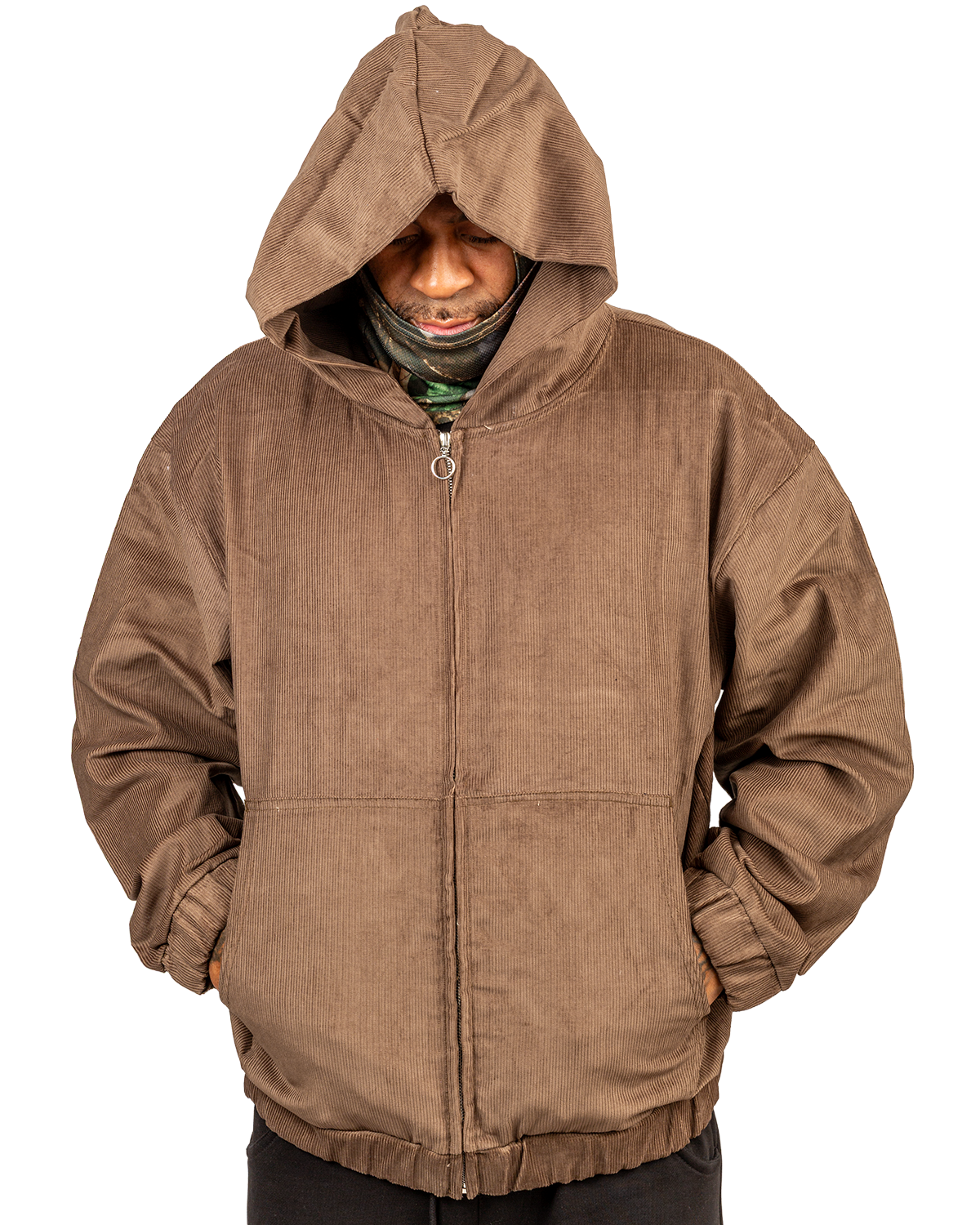 Corduroy Zip Hoodies