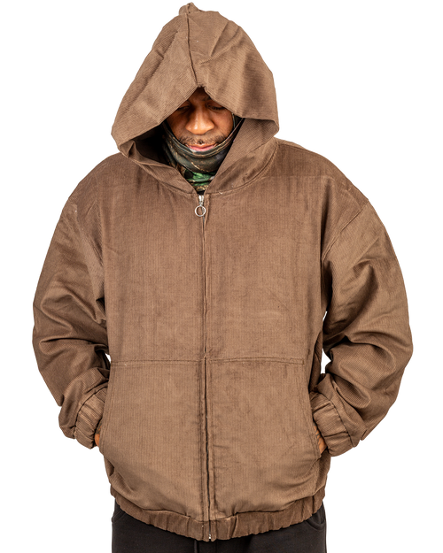 Corduroy Zip Hoodies