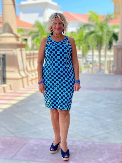 SEASIDE HALTER DRESS