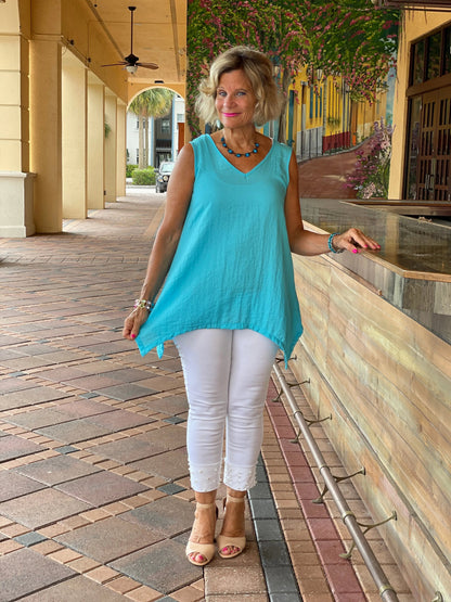 LULU-B WHITE PEARL JEANS