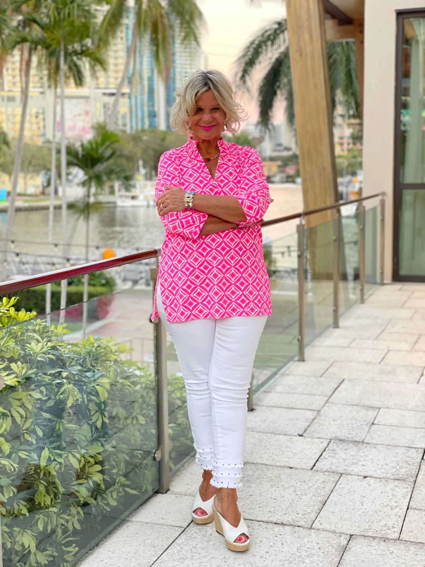 PINK DIAMONDS TUNIC