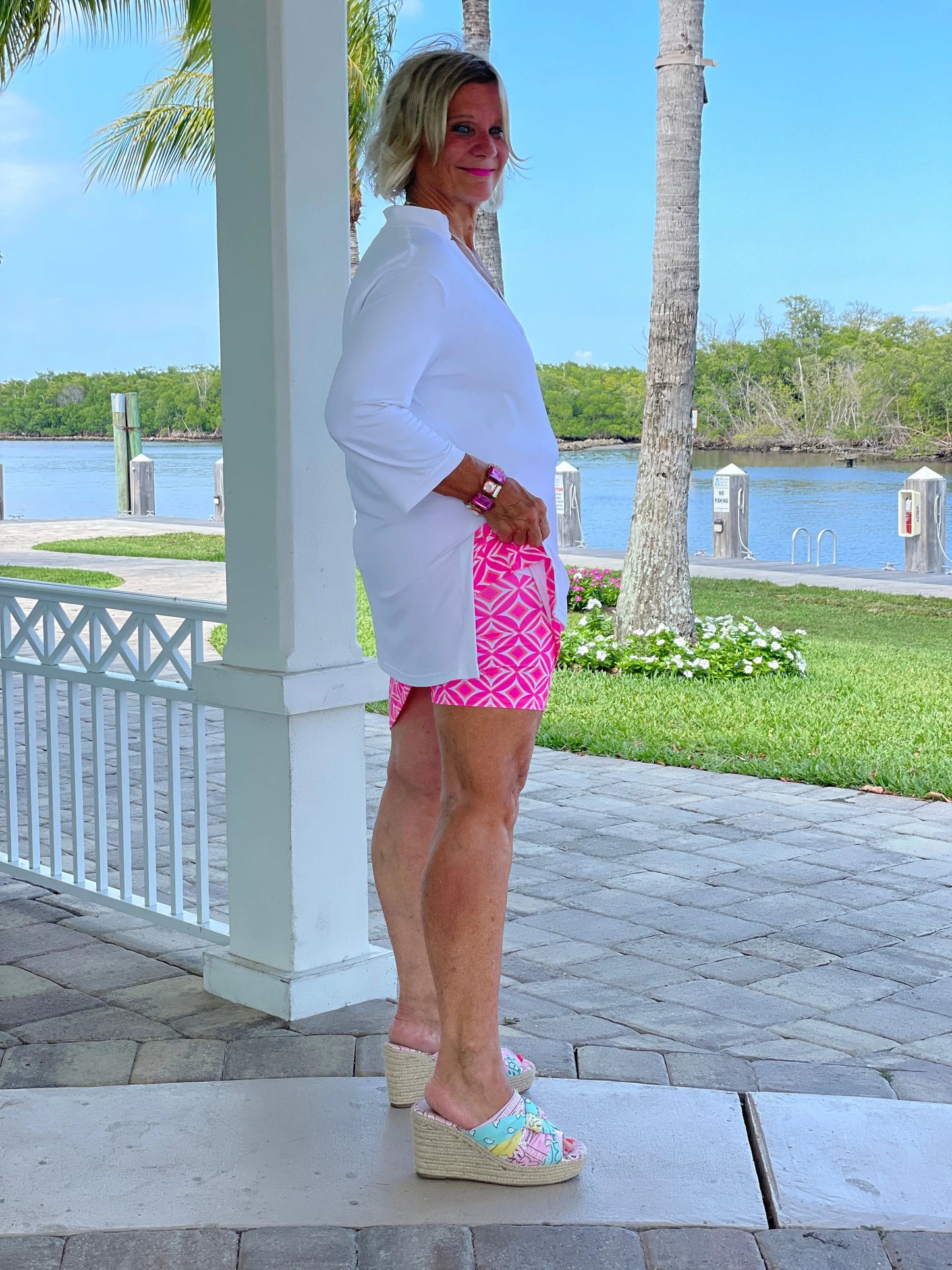 PINK DIAMONDS SKORT