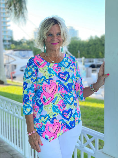 SECRET LOVE ASYMMETRIC TOP