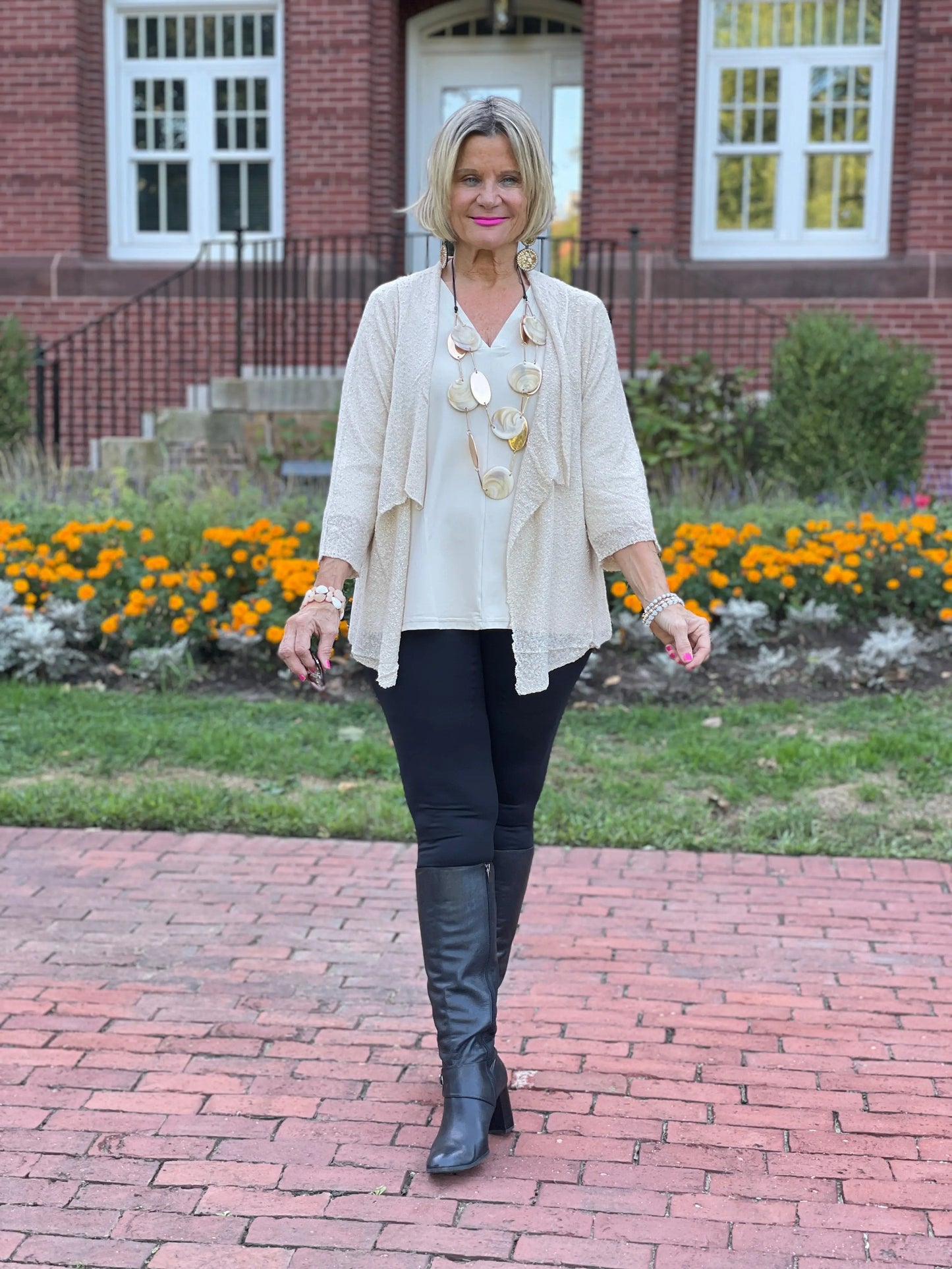 STONE  RUFFLE WRAP