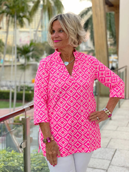 PINK DIAMONDS TUNIC