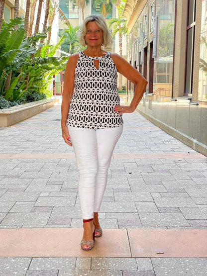 SANDBAR  KEYHOLE TOP