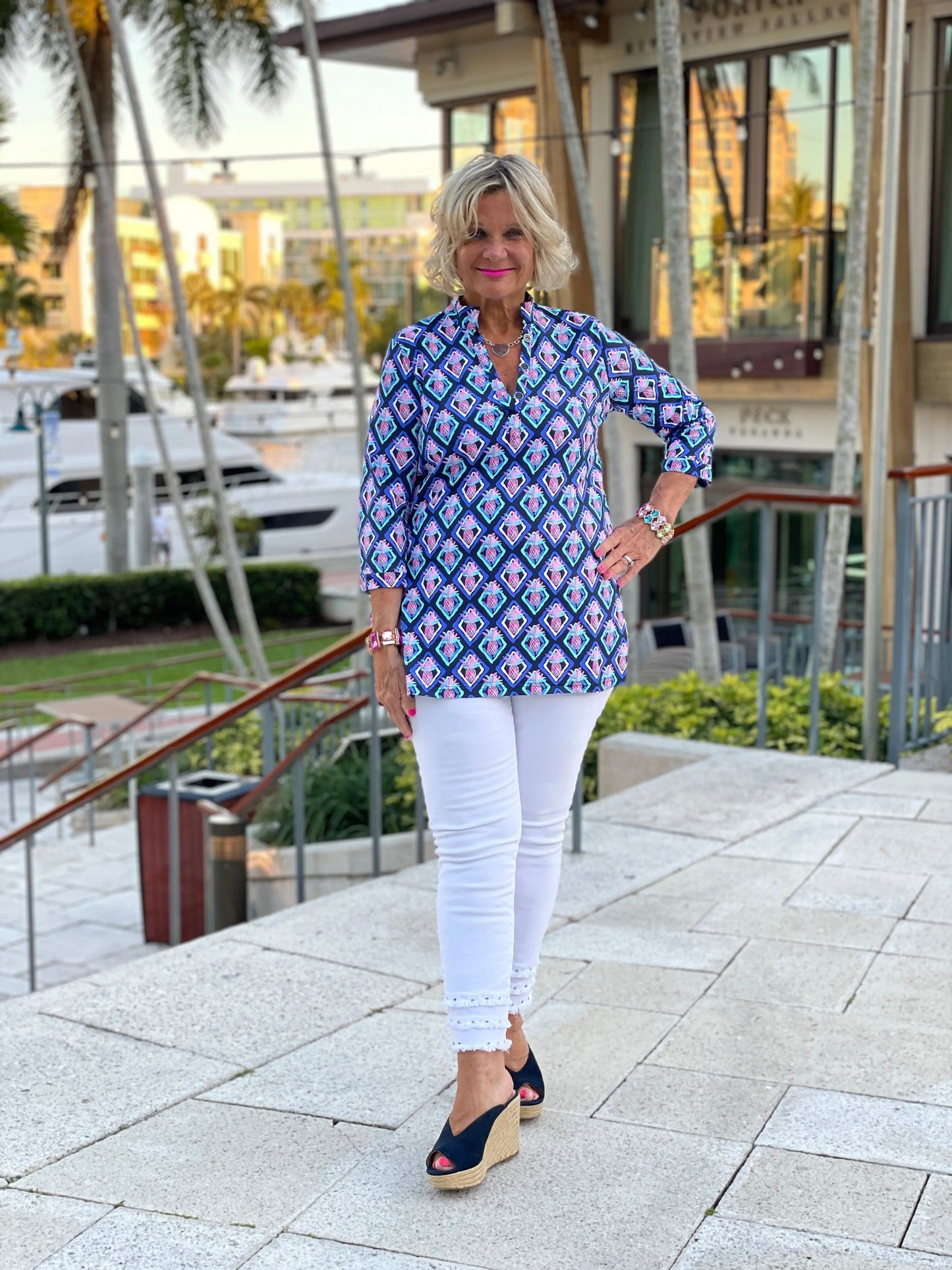 PINEAPPLE VACA TUNIC