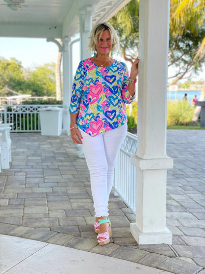 SECRET LOVE ASYMMETRIC TOP