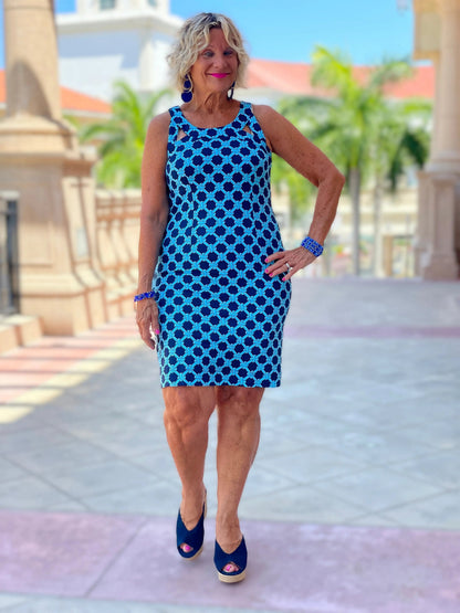 SEASIDE HALTER DRESS
