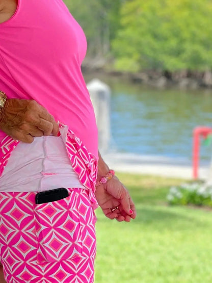PINK DIAMOND CHA CHA SKORT