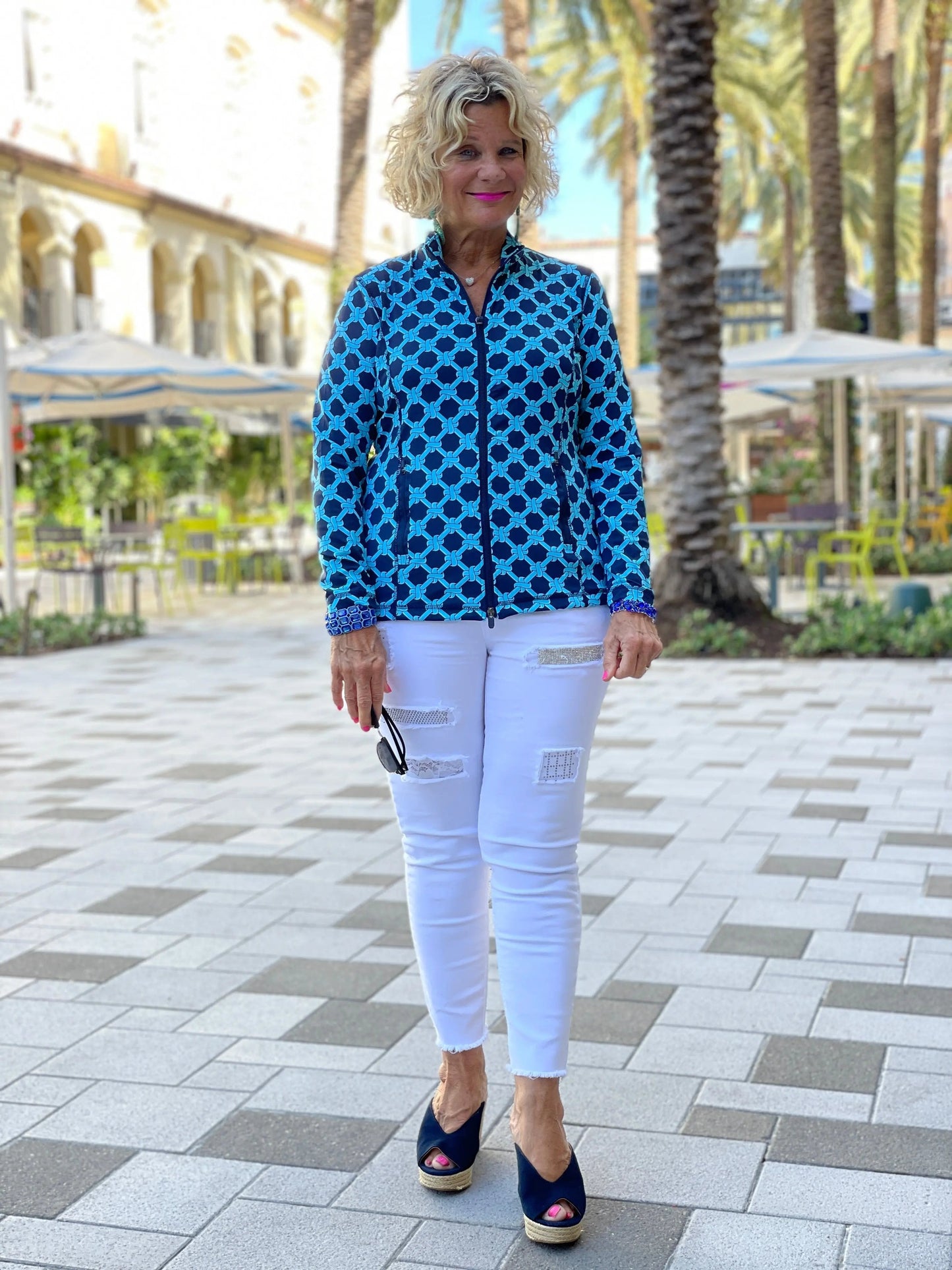 SEASIDE BLUE FULL ZIPPER