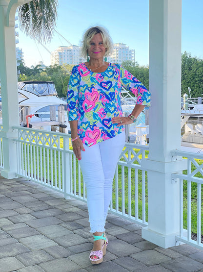 SECRET LOVE ASYMMETRIC TOP