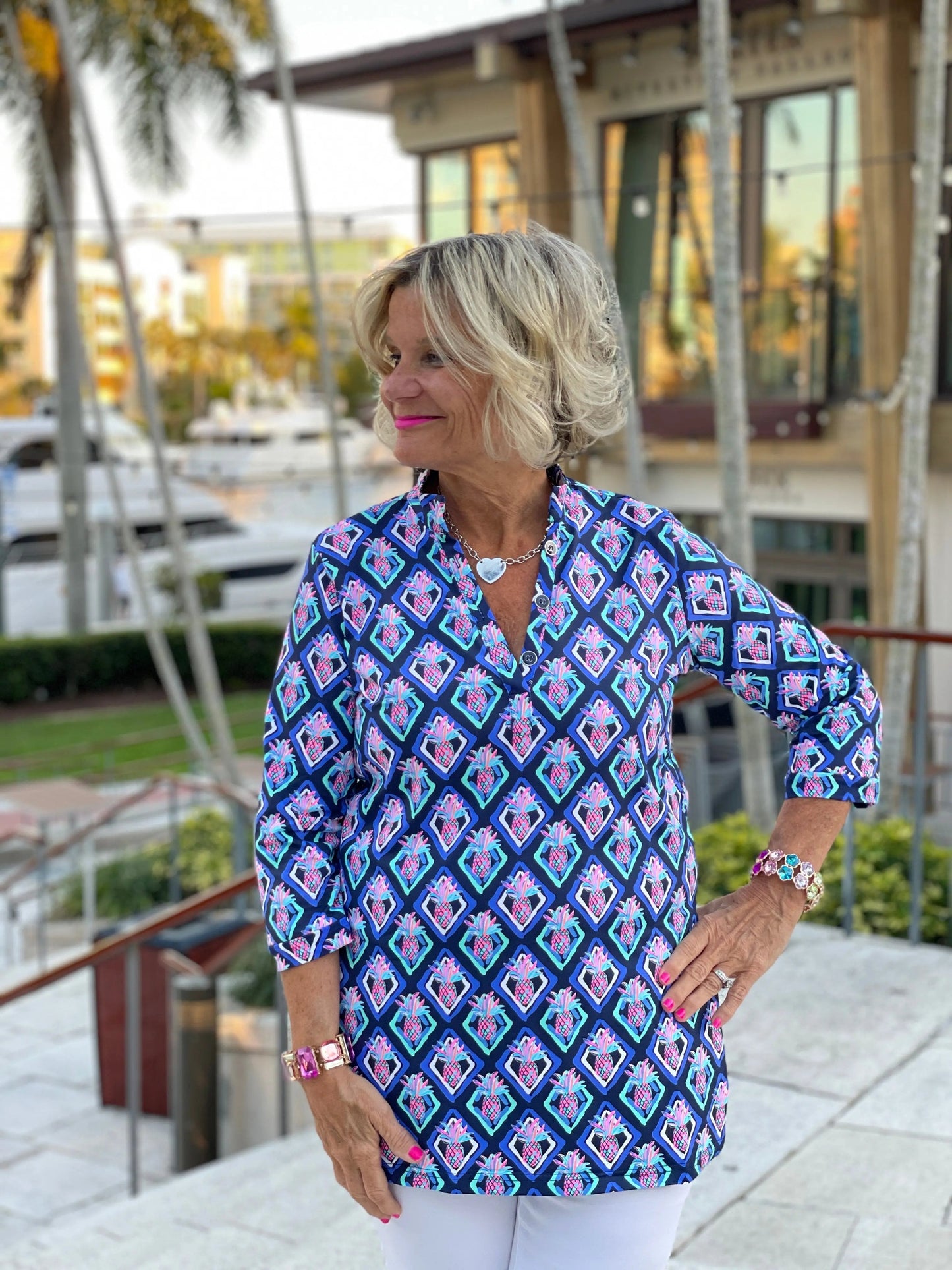 PINEAPPLE VACA TUNIC