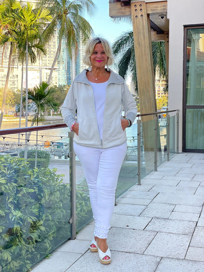 REVERSIBLE WHITE JACKET