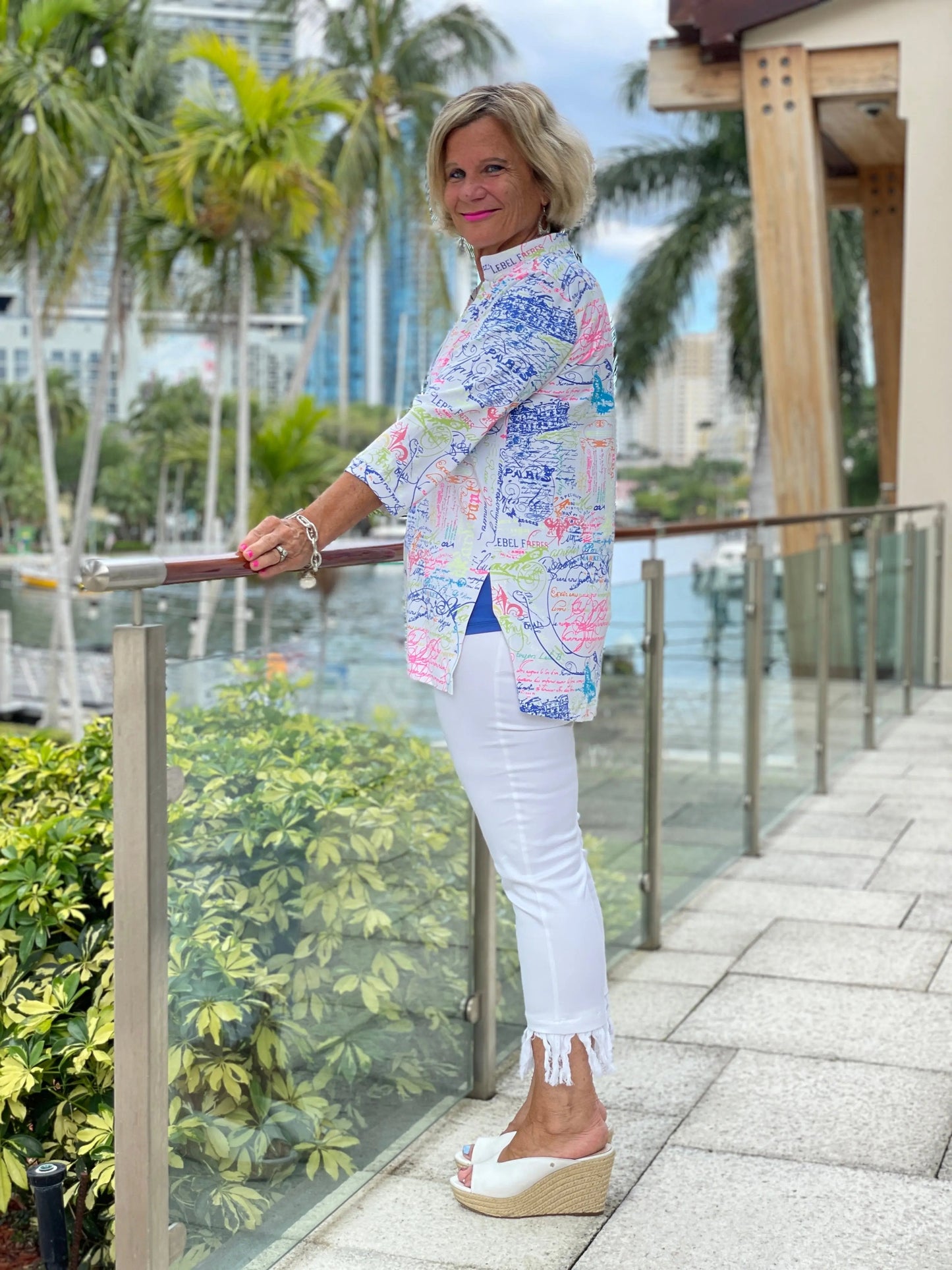 POST CARD OF LOVE TUNIC